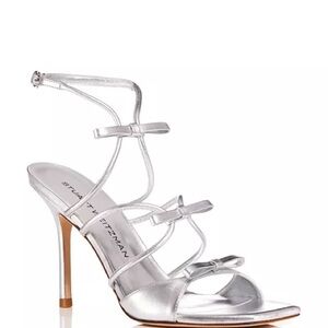 Stuart Weitzman Tully 100 Bow Strappy Sandals